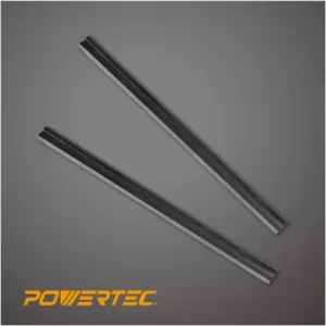 POWERTEC 3-1/4 in. High-Speed Steel Planer Blades for Ryobi ZRHPL50K 51K (Set of 2)