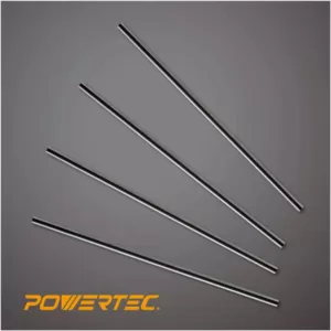 POWERTEC 12 in. High-Speed Steel Planer Knives for Makita 2012 / 2012NB (Set of 4)