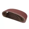 POWERTEC 4 in. x 36 in. 100-Grit Aluminum Oxide Sanding Belt (10-Pack)