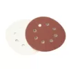 POWERTEC 5 in. 40-Grit Aluminum Oxide Hook and Loop 8-Hole Disc (25-Pack)