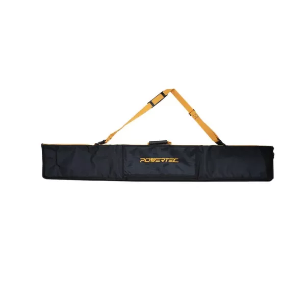 POWERTEC 60 in. Premium Guide Rail Bag with Dual-Sided Padding for Secure Rail Placement