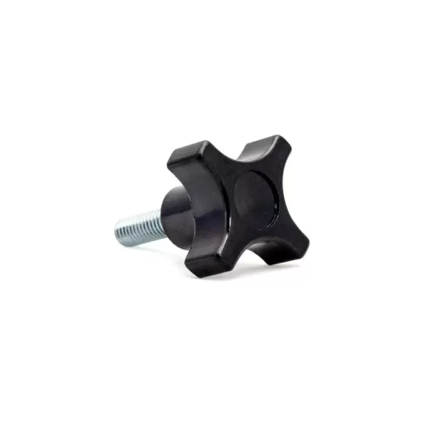 POWERTEC 1/4 in.-20, 4-Point Stud Knob (5-Pack)