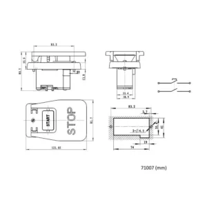 POWERTEC 110/220-Volt Paddle Switch