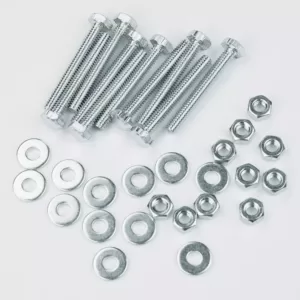 POWERTEC 1/4 in. 20 x 2 in. Hardware Kit (10-Pack)