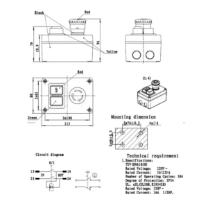 POWERTEC 120-Volt Magnetic Switch