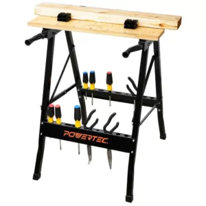 POWERTEC Workbench with Bamboo Top