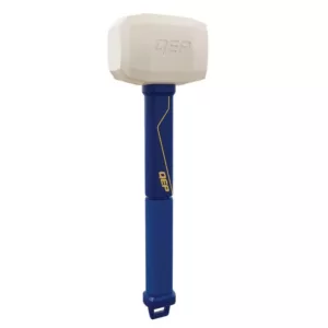 QEP 16 oz. Pro Rubber Floor Mallet with 11.5 in. Plastic Handle