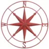 3R Studios 41 in. Dia. Compass Rose Metal Wall Plaque