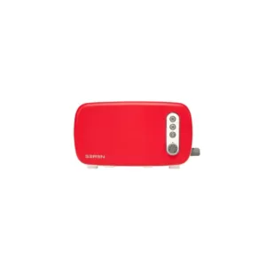 BergHOFF Seren 2-Slice Red Long Slot Toaster