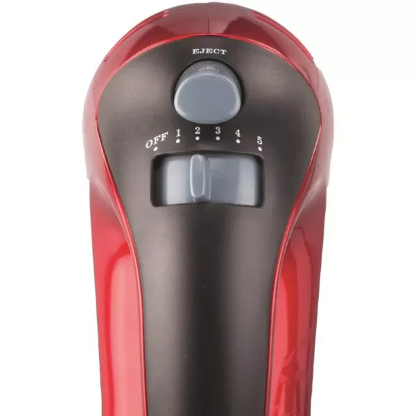 Brentwood Appliances 50 oz.12-Speed Red Countertop Blender with Electric Hand Mixer