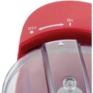 Brentwood Red Mini Food Slicer/Chopper