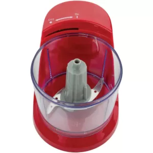 Brentwood Red Mini Food Slicer/Chopper