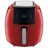 GoWISE USA 8-in-1 7.0 Qt. Red Electric Air Fryer with Recipe Book