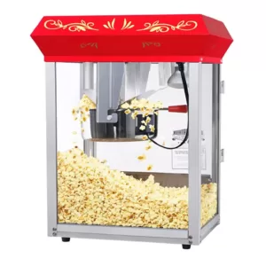 Great Northern Foundation 8 oz. Red Countertop Popcorn Machine