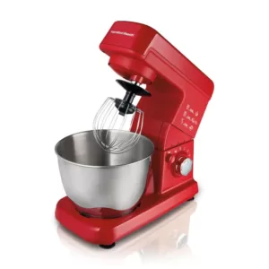 Hamilton Beach 3.5 Qt. 6-Speed Red Stand Mixer