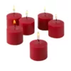 Light In The Dark 10 Hour Red Unscented Votive Candle (Set of 72)