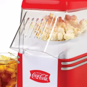 Nostalgia Coca-Cola 2 oz. Red Mini Countertop Popcorn Machine