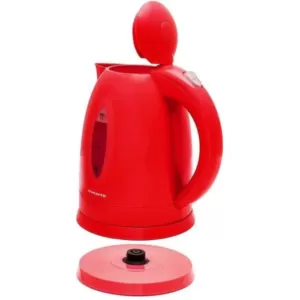 Ovente KP72R 7-Cup Red BPA Free Electric Kettle With Auto Shut-Off and Boil-Dry Protection