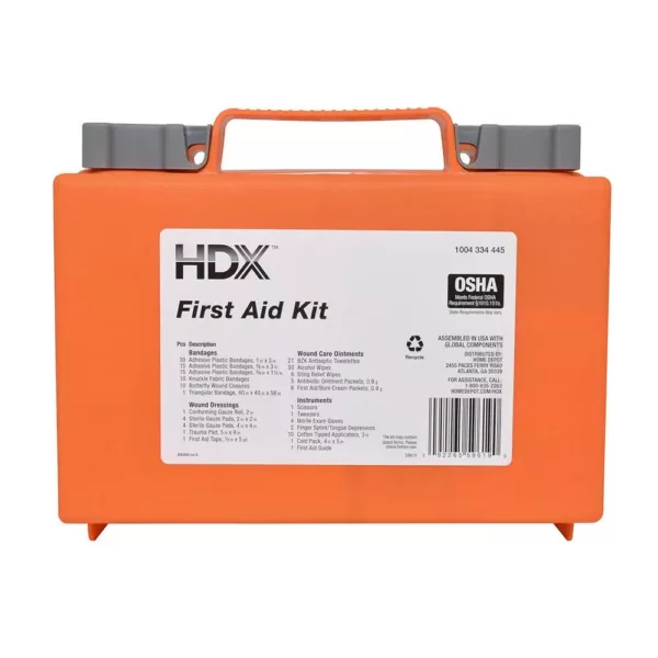 HDX 180-Piece First Aid Kit