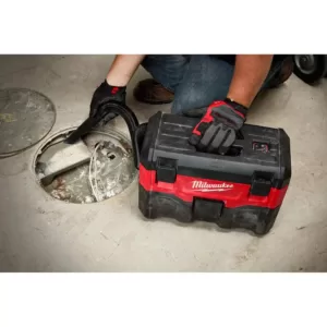 Milwaukee M18 18-Volt 2 Gal. Lithium-Ion Cordless Wet/Dry Vacuum W/ Extra Wet/Dry HEPA Filter