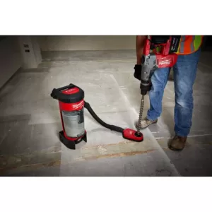 Milwaukee M18 FUEL 18-Volt Lithium-Ion Brushless 1 Gal. Cordless 3-in-1 Backpack Vacuum with Extra HEPA Filter