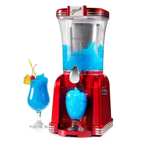 Nostalgia 32 oz. Single Speed Retro Red Slush Drink Blender