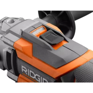 RIDGID 18-Volt OCTANE 4-1/2 in. Angle Grinder with 18-Volt Lithium-Ion 2.0 Ah Battery and Charger Kit