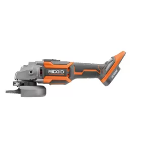 RIDGID 18-Volt OCTANE 4-1/2 in. Angle Grinder with 18-Volt Lithium-Ion 2.0 Ah Battery and Charger Kit