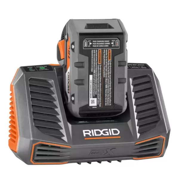 RIDGID 18-Volt OCTANE Cordless Brushless Compact Fixed Base Router with 18-Volt Lithium-Ion 2.0 Ah Battery Pack and Charger Kit