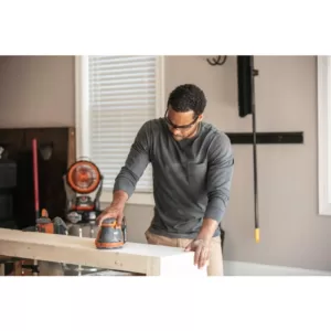 RIDGID 18-Volt Cordless 5 in. Random Orbit Sander (Tool Only)