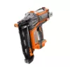 RIDGID 18-Volt Cordless Brushless HYPERDRIVE 16-Gauge 2-1/2 in. Straight Finish Nailer(Tool Only), Belt Clip, Bag, Sample Nails