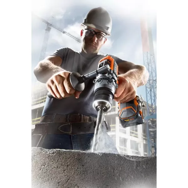 RIDGID 18-Volt Lithium-ion Cordless 1/2 in. Hammer Drill/Driver (Tool Only)