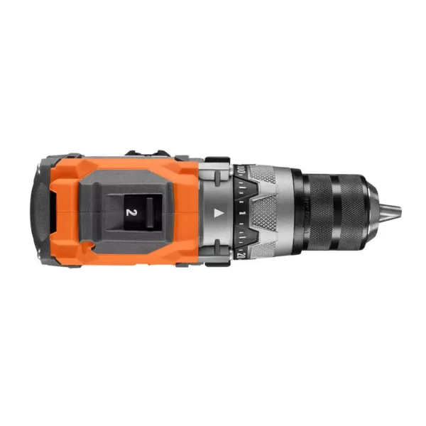 RIDGID 18-Volt OCTANE Cordless Brushless 1/2 in. Hammer Drill/Driver with 18-Volt Lithium-Ion 1.5 Ah Battery