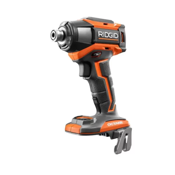 RIDGID 18-Volt OCTANE 6-Mode 1/4 in. Impact Drill with 18-Volt Lithium-Ion 4.0 Ah Battery and Charger Kit