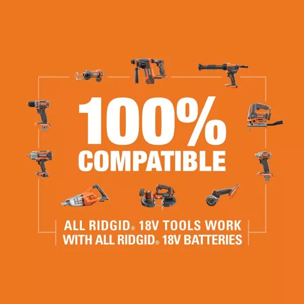 RIDGID 18-Volt OCTANE Brushless Cordless 6-Mode 1/4 in. Impact Driver (Tool Only)