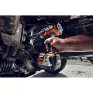 RIDGID 18-Volt OCTANE Cordless Brushless 1/2 in. Impact Wrench (Tool Only) with Belt Clip