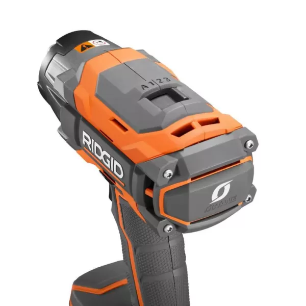 RIDGID 18-Volt Lithium-Ion Brushless Cordless OCTANE 1/2 in. Impact Wrench and LED Mat Light Kit (Tools Only)