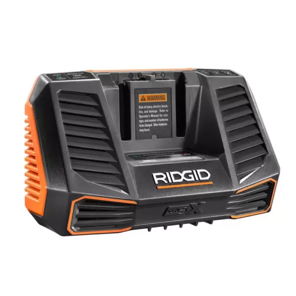 RIDGID 18-Volt Hybrid Jobsite Radio with 18-Volt Lithium-Ion 2.0 Ah Battery and Charger Kit