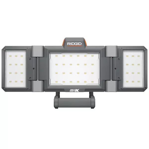 RIDGID 18-Volt Hybrid Folding Panel Light (Tool Only)