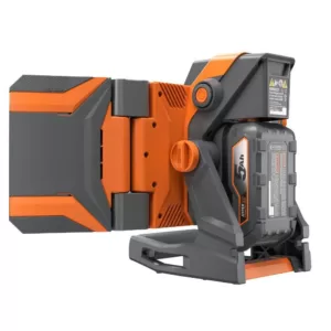 RIDGID 18-Volt Hybrid Folding Panel Light with 18-Volt Lithium-Ion 2.0 Ah Battery and Charger Kit