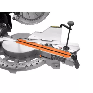 RIDGID 15 Amp Corded 12 in. Dual Bevel Sliding Miter Saw with 70 Deg. Miter Capacity and LED Cut Line Indicator