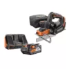 RIDGID 18-Volt OCTANE Cordless Brushless 3-1/4 in. Hand Planer with 18-Volt Lithium-Ion 4.0 Ah Battery and Charger Kit