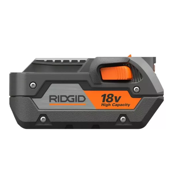 RIDGID 18-Volt OCTANE Cordless Brushless 3-1/4 in. Hand Planer with 18-Volt Lithium-Ion 4.0 Ah Battery and Charger Kit