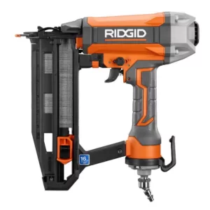 RIDGID 10 in. Pro Jobsite Table Saw with Stand and 16-Gauge 2-1/2 in. Straight Finish Nailer