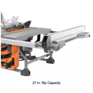 RIDGID 15 Amp 10 in. Table Saw with Folding Stand