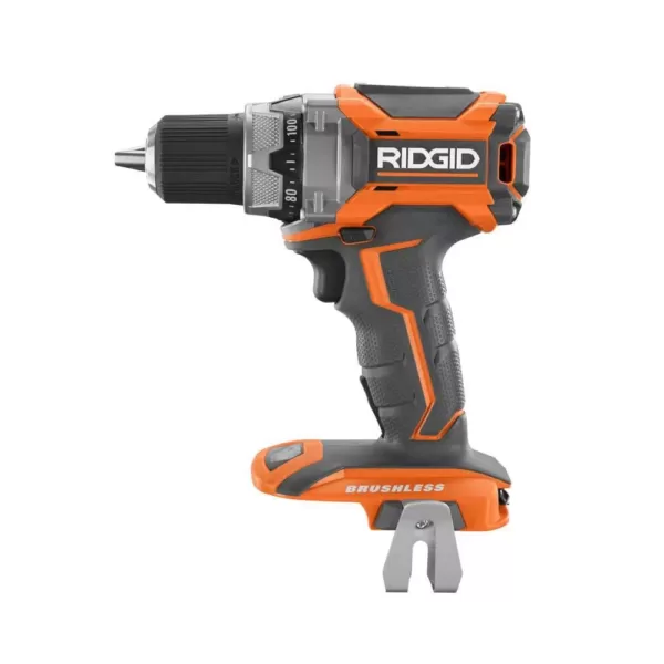 RIDGID 18-Volt Lithium-Ion Brushless Cordless 1/2 in. Compact Drill (Tool-Only)