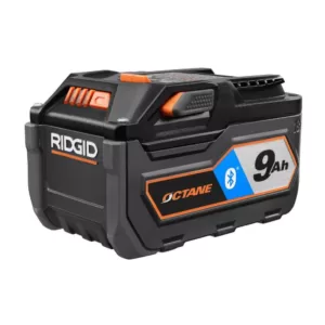 RIDGID 18-Volt OCTANE Bluetooth 9.0 Ah Battery