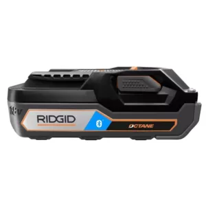 RIDGID 18-Volt OCTANE Bluetooth 3.0 Ah Battery