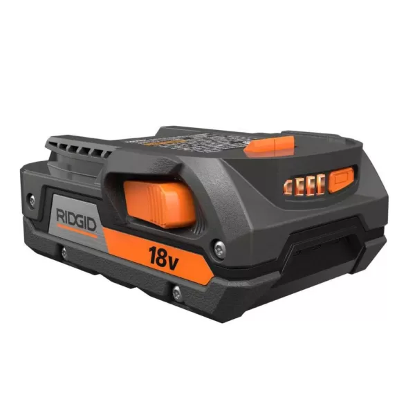 RIDGID 18-Volt Lithium-Ion Brushless 5-Tool Combo Kit with Bonus 1.5 Ah Battery (2-Pack)