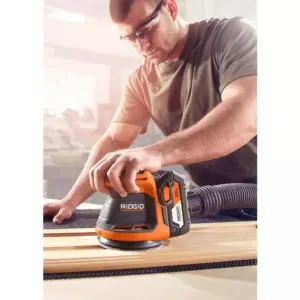 RIDGID 18-Volt Cordless 10-Piece Combo Kit with (1) 4.0 Ah Battery and (1) 2.0 Ah Battery, Charger, and Bag